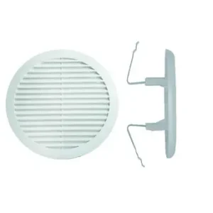 Griglia di aereazione ABS regolabile da 80 a 125 mm 23660 Express Levering